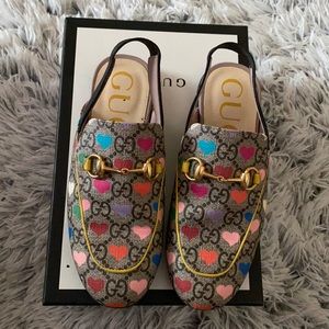 Girls Gucci Canvas Shoes
